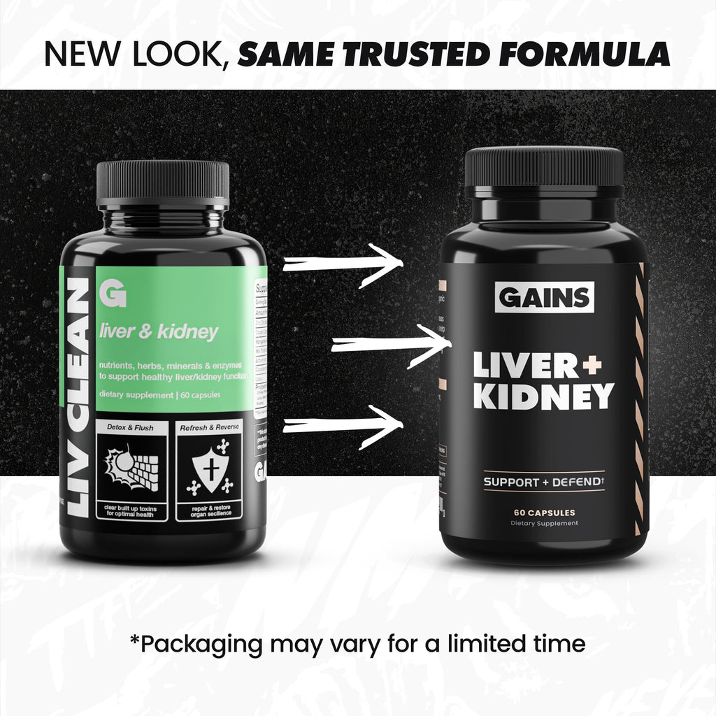 Gains in Bulk Liv Clean Liver & Kidney Cleanse - 60 Capsules - image 8