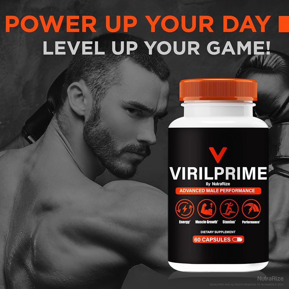 NutraRize VirilPrime Capsules for Energy & Stamina - 300 Capsules - image 4