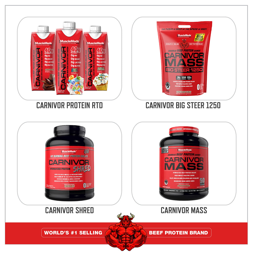 MuscleMeds Carnivor Beef Protein Isolate Powder