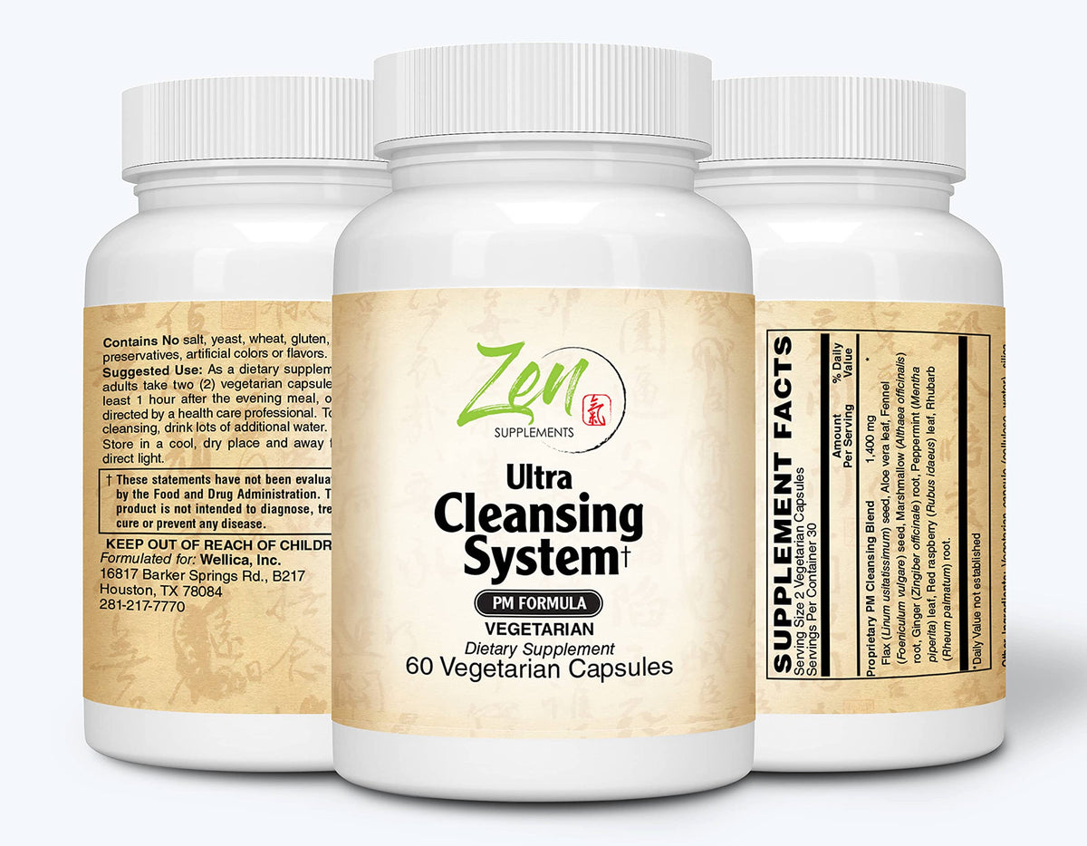 Zen Supplements Ultra Cleansing System Detox Kit - 100% Natural - image 3