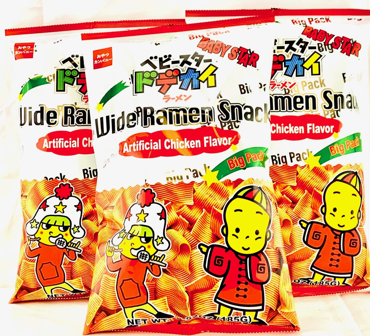 Baby Star WIDE Ramen Snack Big Pack - 3 Count