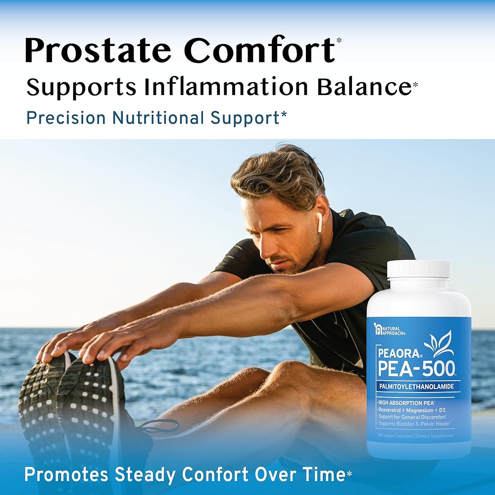 PEAORA PEA-500 Palmitoylethanolamide & Resveratrol - 60 Capsules - image 4