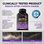 NUTRAHARMONY Biotin Collagen Keratin B-Complex - 60 Capsules - image 4