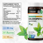 BIO KRAUTER Chlorophyll Gummies for Body Odor & Detox Support - image 3