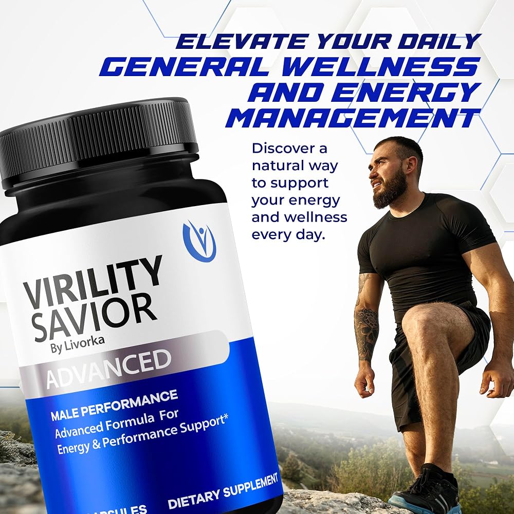 LIVORKA VirilitySavior Advanced Formula Capsules - 180 Capsules - image 2