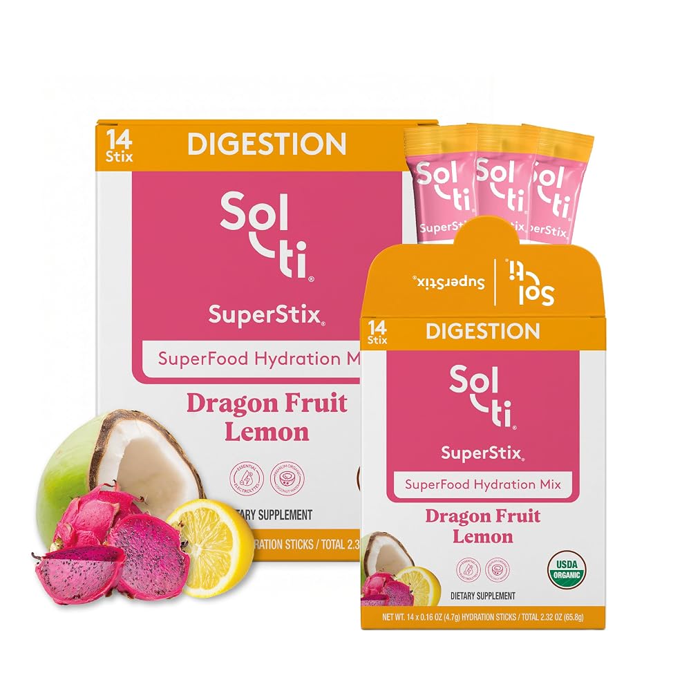 Sol-ti Organic Electrolytes + Hydration Drink Mix