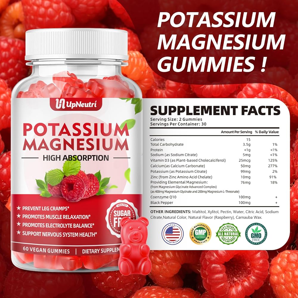 UPNEUTRI Calcium Magnesium Zinc with Vitamin D3 Supplement