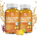 GONGOTA Calcium Citrate 1200mg with Vitamin D3 Gummies - 120 Gummies