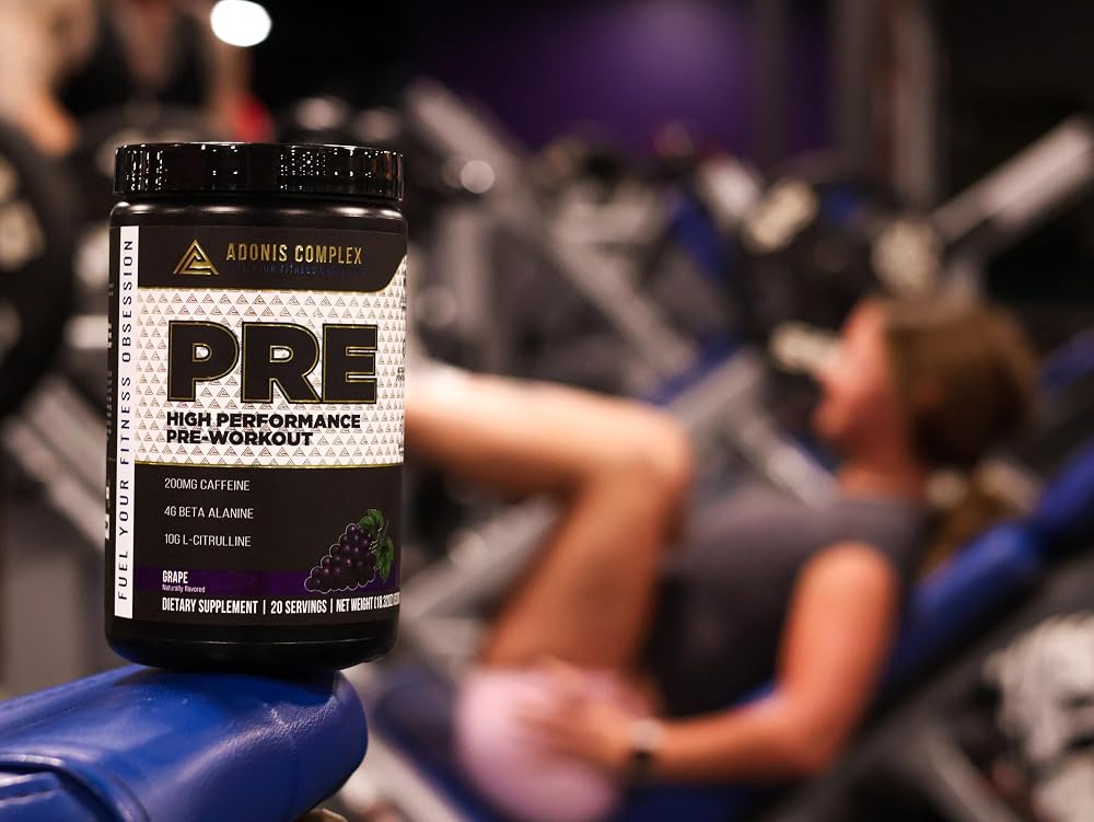 Adonis Complex PRE High-Performance Pre-Workout Powder - Fruit Punch - image 4