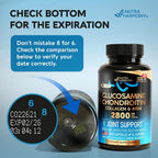 NUTRAHARMONY Glucosamine Chondroitin MSM Collagen - 240 Capsules - image 6
