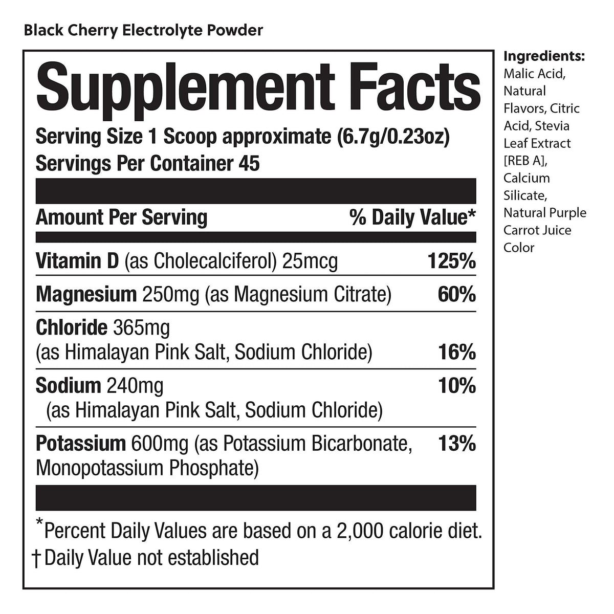 Perfect Keto Daily Electrolytes - Supports Hydration and Recovery