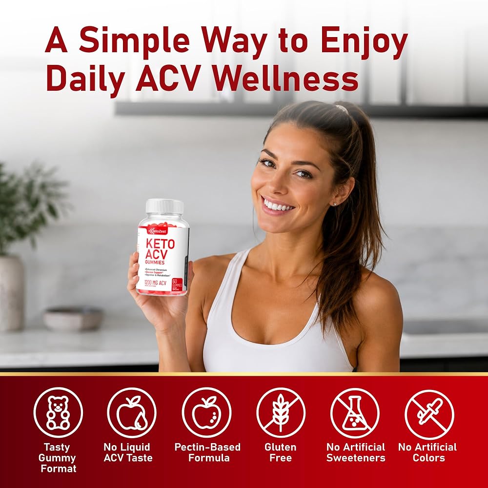 KetoZest Keto Acv Gummies for Advanced Weight Loss & Belly Fat Burn