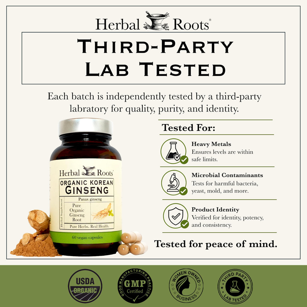 Herbal Roots Panax Ginseng Organic Korean Ginseng Root Powder - image 5
