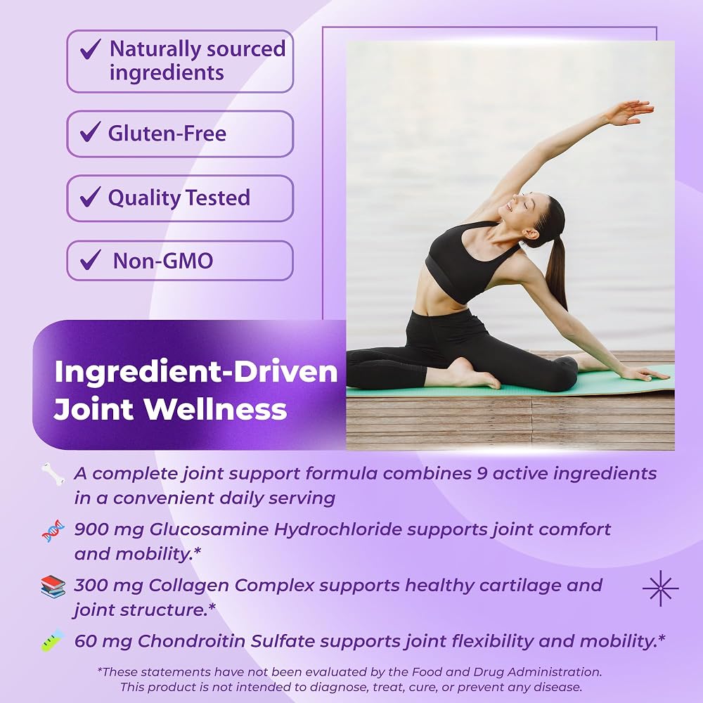 Sotalix Glucosamine 1,440 mg with Chondroitin & MSM - 150 Capsules - image 5