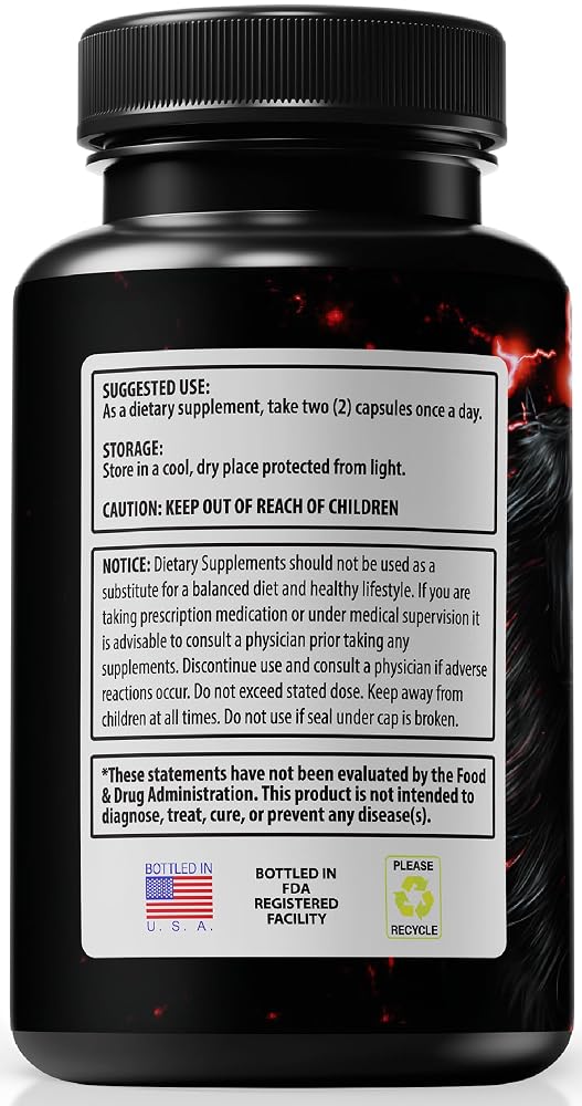 NutraRize Black Horse for Men - 60 Capsules - image 3
