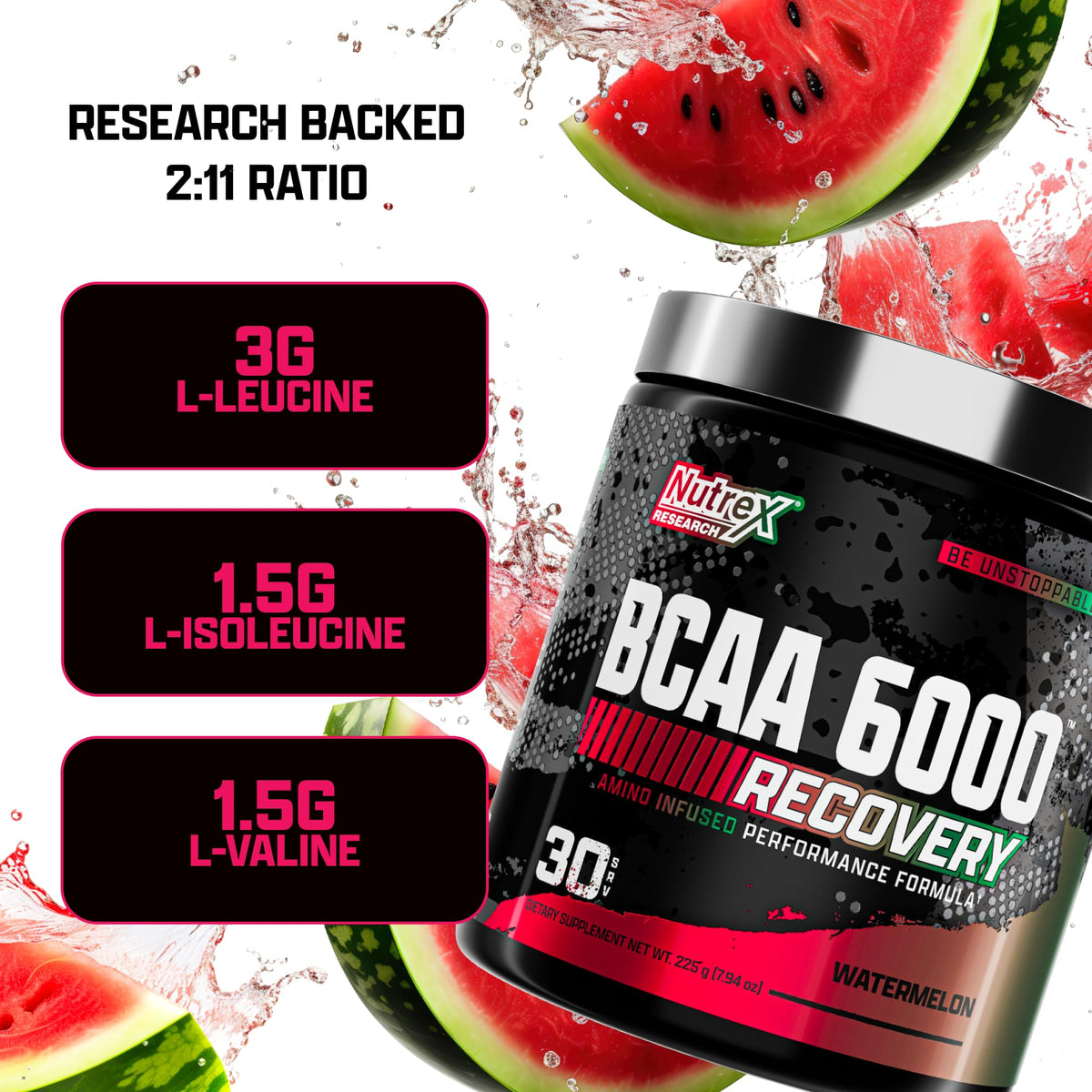 Nutrex Research BCAA Powder 6000
