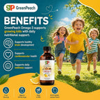 GreenPeach Omega 3 for Kids Liquid Fish Oil - 4 oz - image 2