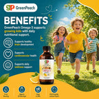 GreenPeach Omega 3 for Kids Liquid Fish Oil - 4 oz - image 2