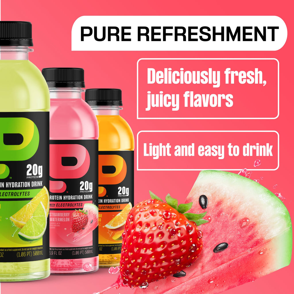 Protein2o Hydration Drink - 2-in-1 Liquid Clear Whey Protein Isolate
