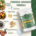 Sundhedsliv Super Greens Powder with Shilajit & Adaptogens - 30 Servings - image 3