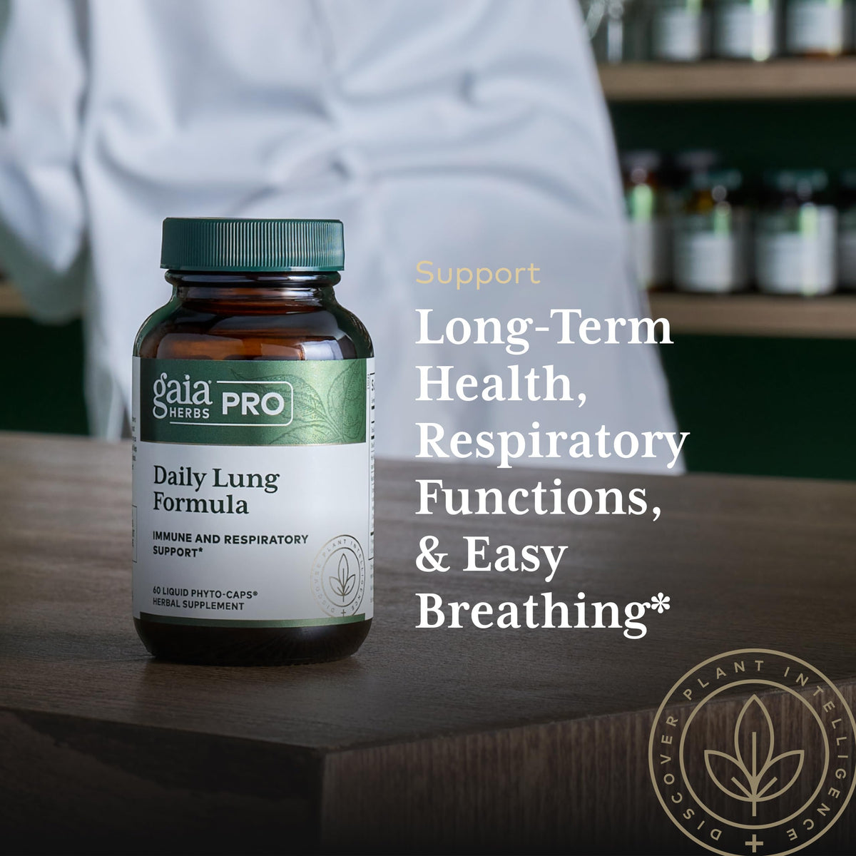 Gaia Herbs PRO Daily Lung Formula - 60 Vegan Capsules - image 5