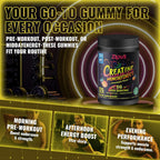 Zipvit Creatine Monohydrate Gummies 5g - 135 Gummies - image 9