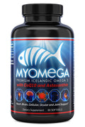 Myogenix Myomega Omega 3 with Co-Q10 & Astaxanthin - 90 Softgels