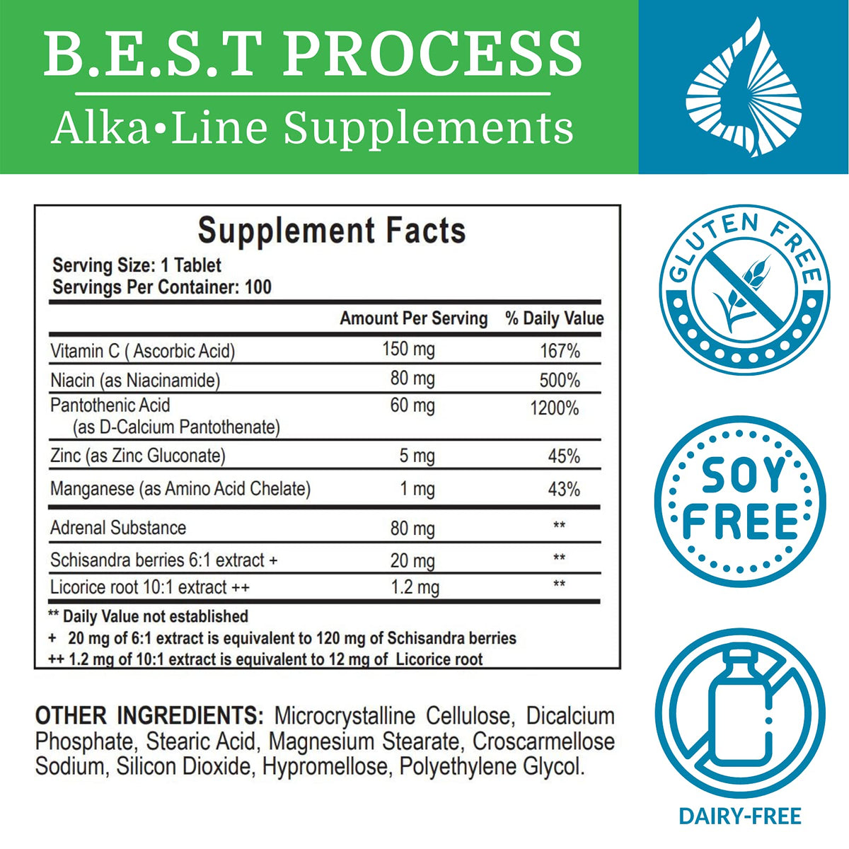 Morter Adrenergy - Adrenal Support Formula with Schisandra