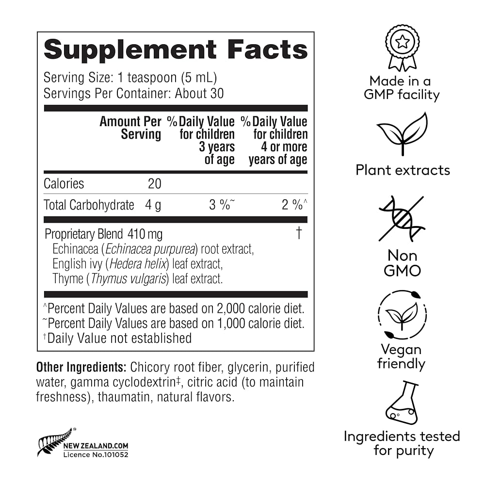 Harker Herbals Children's Liquid Herbal Syrup for Health and Wellbeing