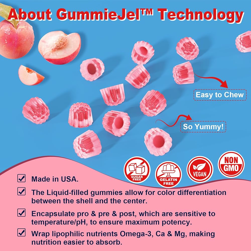 Nextdia Butyrate Gummies with Probiotic + Prebiotic + Postbiotic