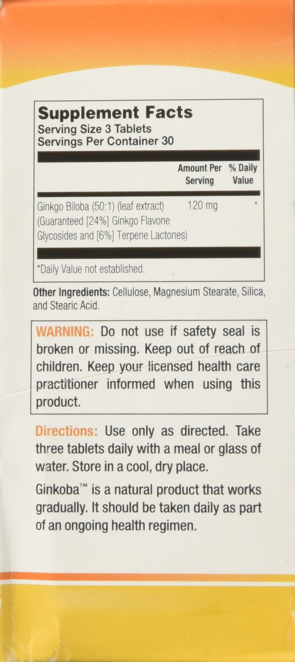 Pharmaton Ginkoba Memory 90 Tablets - image 2