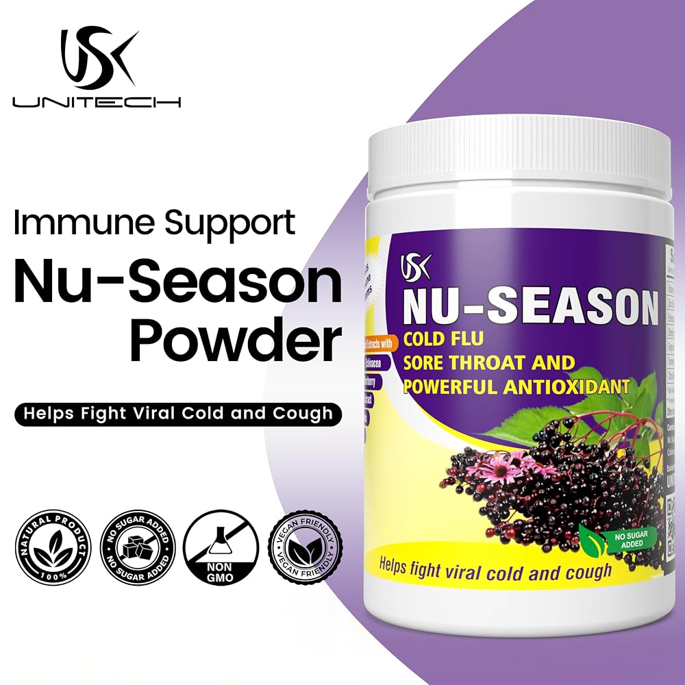 USK NU-Season Immune Support Powder - 16oz - image 2