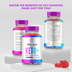 NutraRize Slim Aura Keto ACV Gummies - 300 Count (5 Pack) - image 8