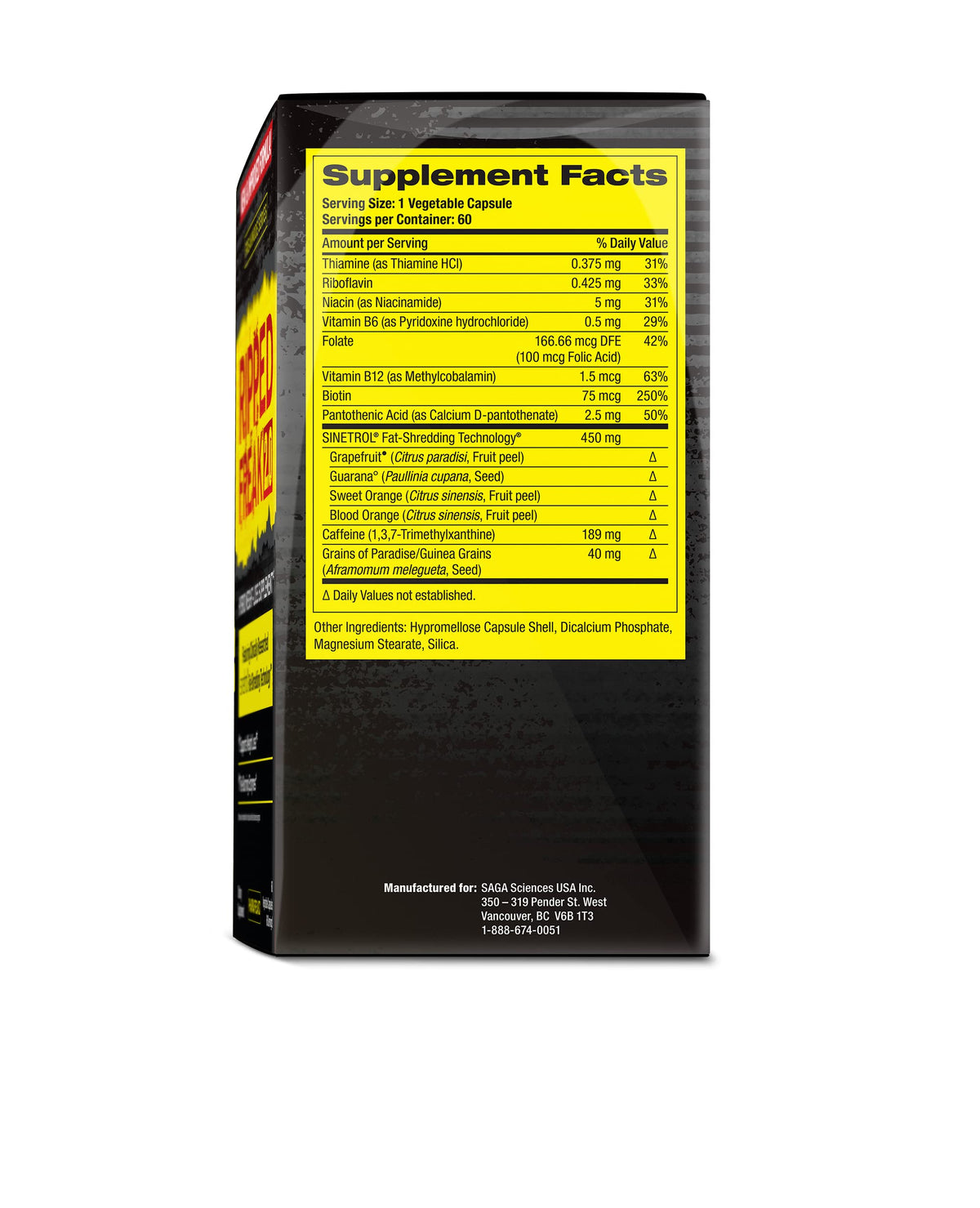 Pharmafreak Ripped Freak 2.0 Thermogenic Fat Burner - 60 Capsules - image 9