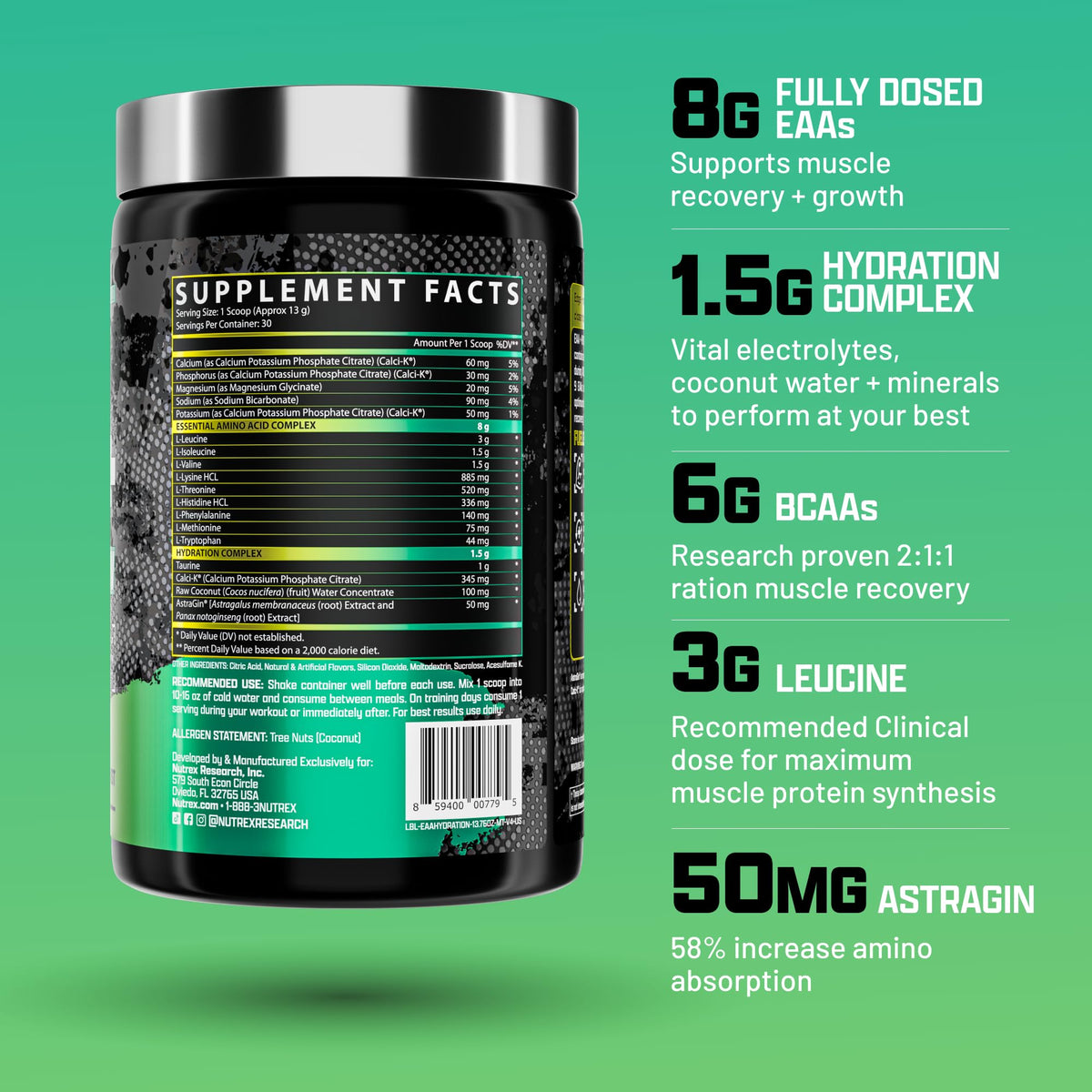 Nutrex Research EAA Hydration
