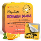 Holy Strips Vitamin D3 K2 5000 IU Oral Strips - 30 Count