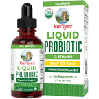 MARYRUTH'S Organic Liquid Probiotic for Adults & Kids - 2 Fl Oz