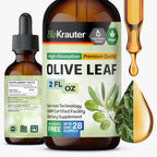 BIO KRAUTER Olive Leaf Tincture - Olive Leaf Extract for Immune