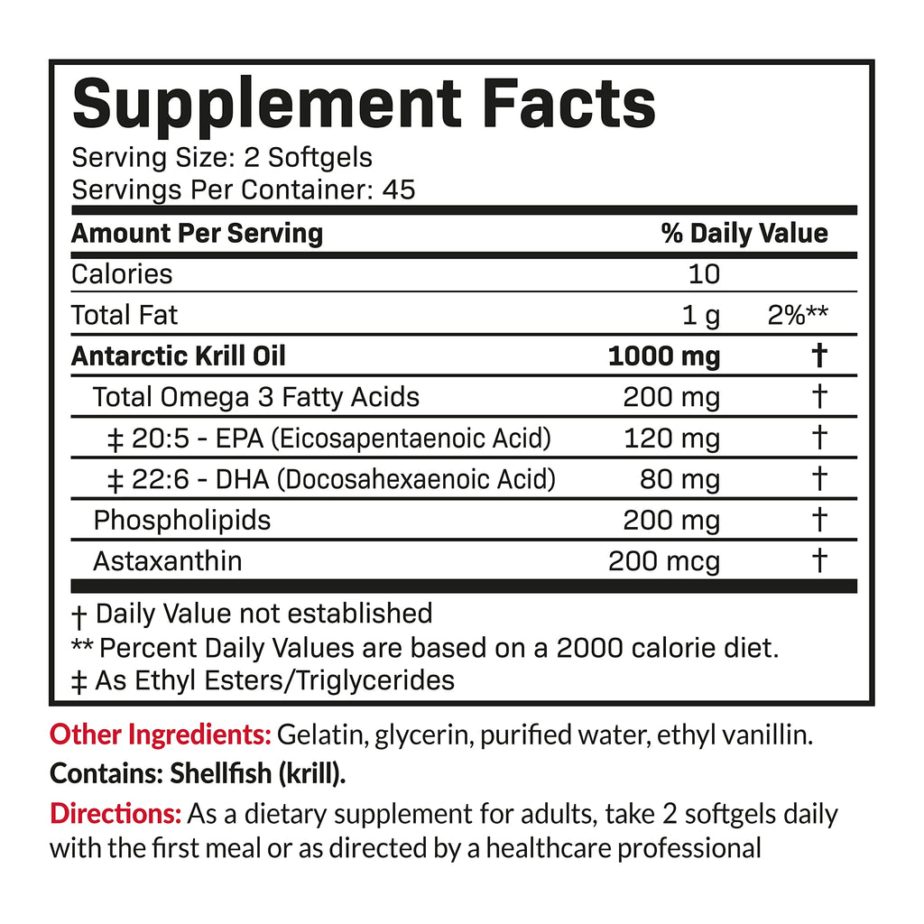 Futurebiotics Antarctic Krill Oil with Omega-3s EPA