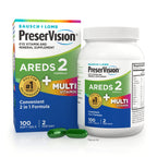 PreserVision AREDS 2 + Multivitamin Eye Vitamins - 100 Softgels