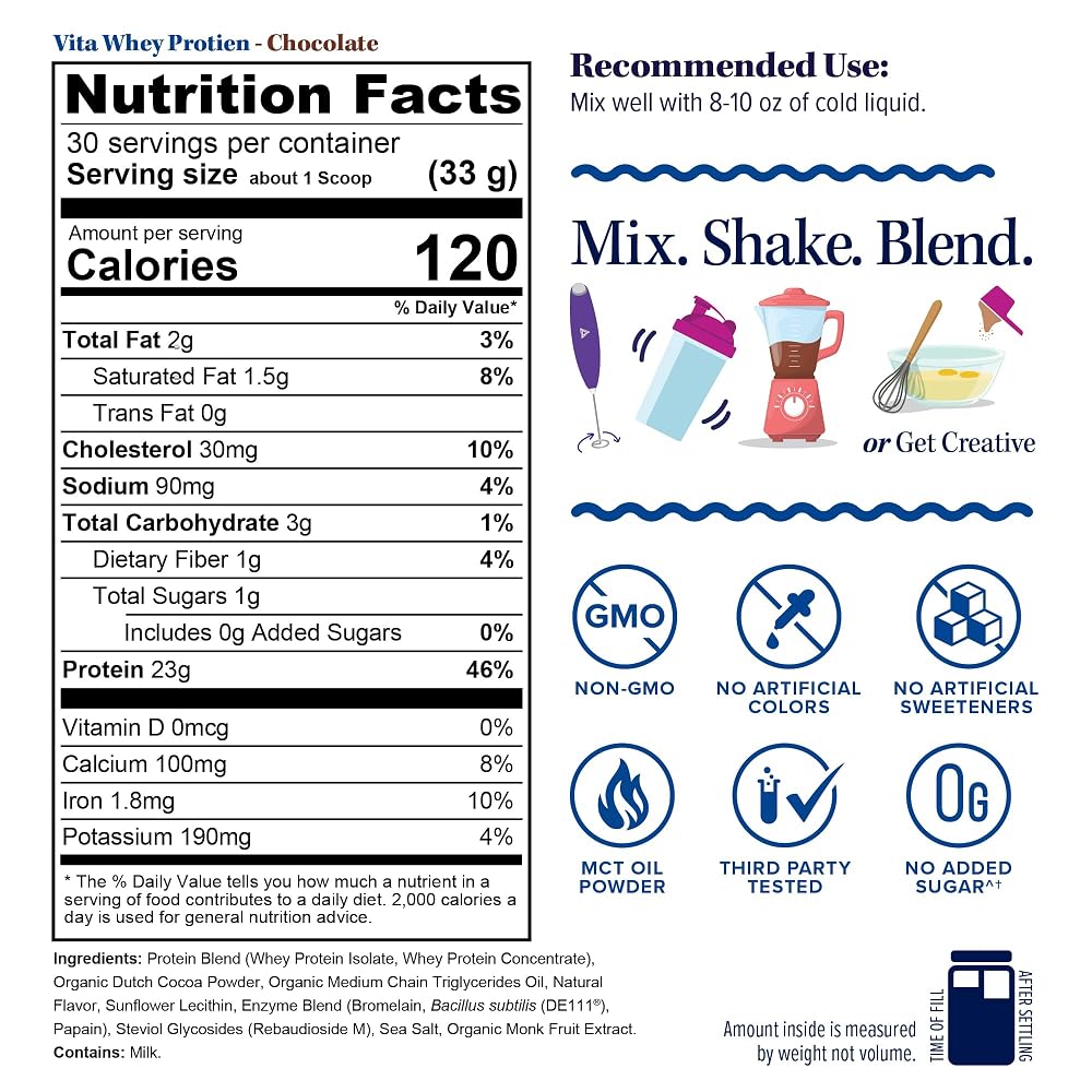 Vitauthority Whey Protein Powder for Women