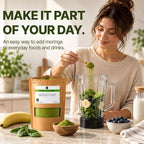 HalalEveryDay Moringa Leaf Powder for Energy - 16 oz - image 3
