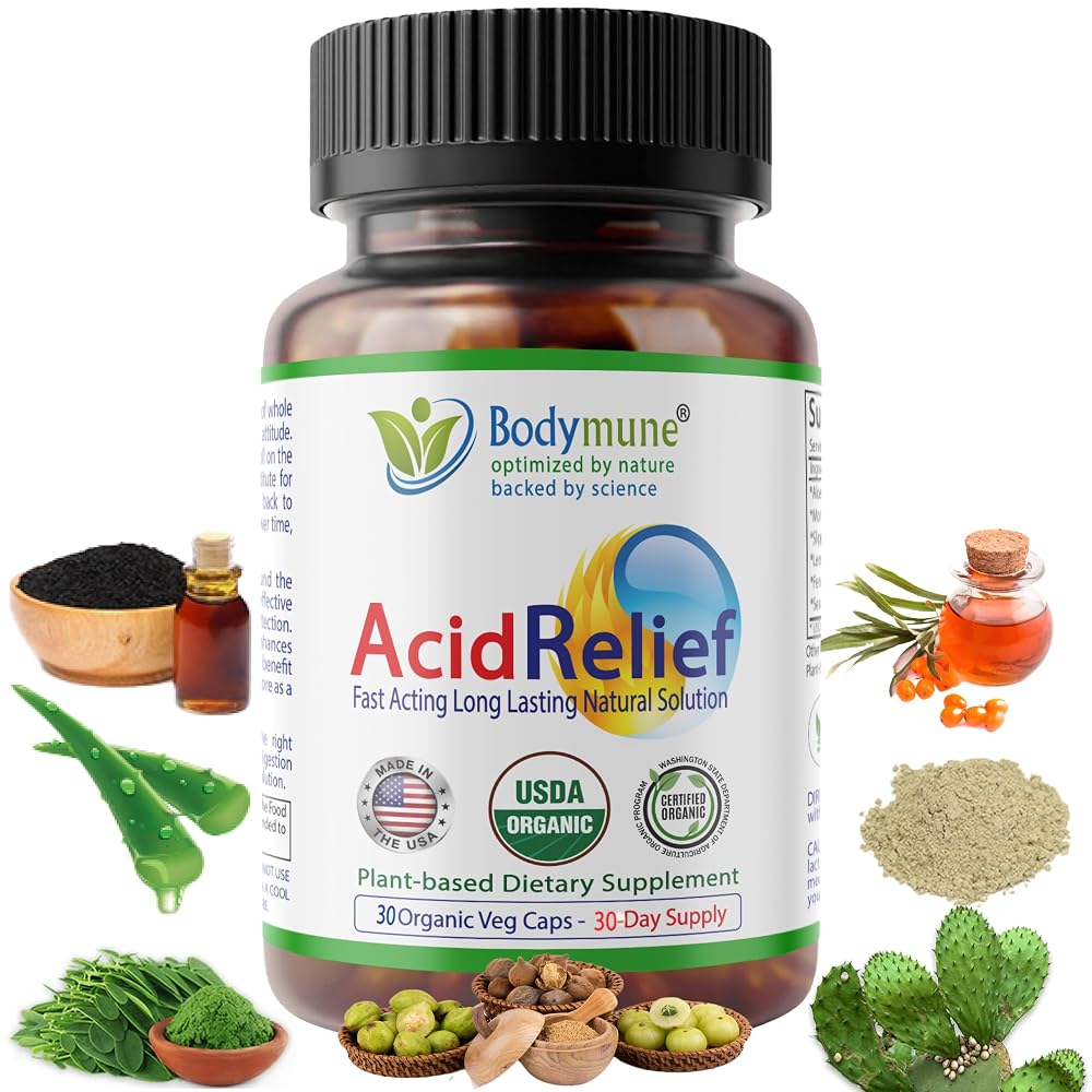 Bodymune AcidTamer Digestive Comfort Supplement - 30 Capsules - image 2