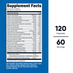 Nutricost Multivitamin with Probiotics - 120 Vegetarian Capsules - image 2