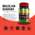 Beelife Brazilian Guarana Capsules 250mg Energy & Focus - 60 Capsules - image 4
