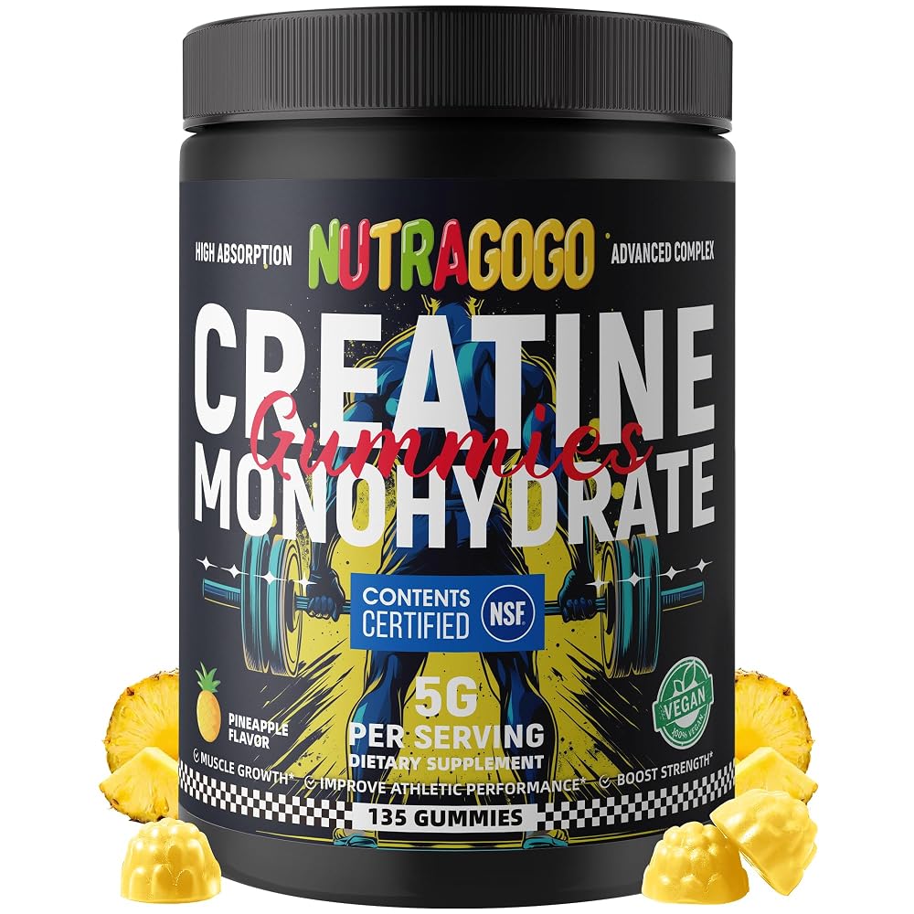 NUTRAGOGO Creatine Monohydrate Gummies