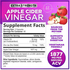 Hello Lovely! Apple Cider Vinegar Capsules 1877mg Per Serving - Extra