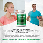 NESSARIT Complete 10-in-1 Moringa with Turmeric - 150 Capsules - image 2