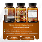 GriMed Nattokinase Complex 9-in-1 with Quercetin & CoQ10 - 150 Capsules - image 9
