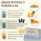 Mystidow Spike Support Trio Liposomal Nattokinase, Bromelain & Curcumin - image 3